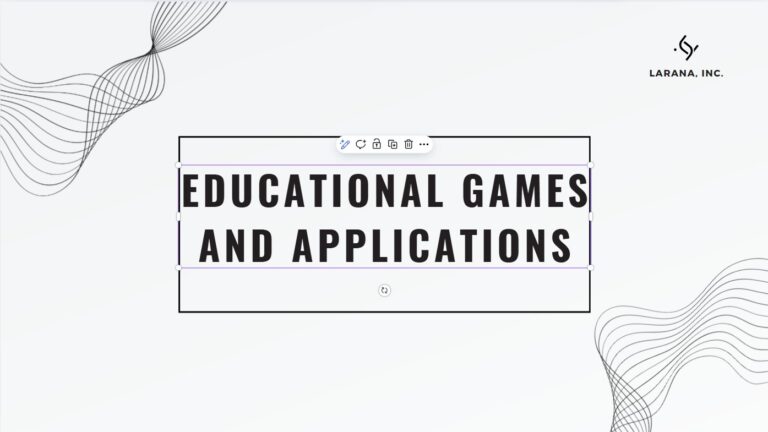 Gry i aplikacje edukacyjne – Educational games and applications